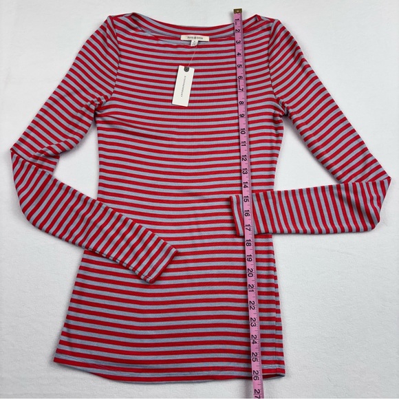 ANTHROPOLOGIE NWT Pure Good Women’s XS Fitted Ribbed Super Soft Lightweight Top - Picture 7 of 12